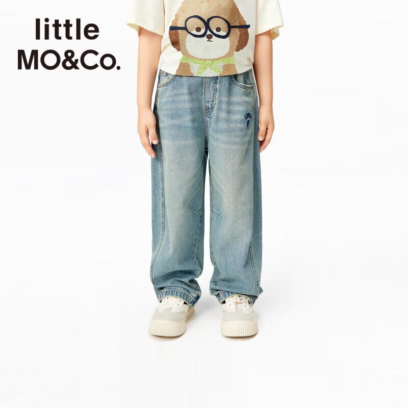 Little MO&Co. Unisex Cooling Straight-Leg Denim Pants 120