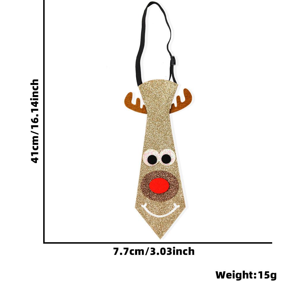 Christmas Charming Felt Tie Collection With Vibrant Colors Of Snowmen And Reindeer Themes
