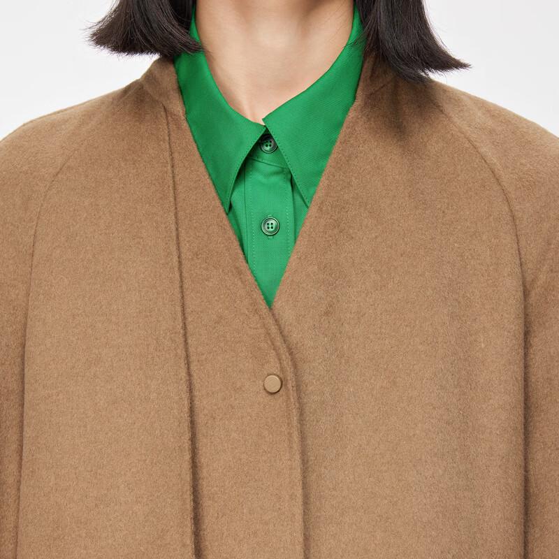 JNBY Autumn 2022 Loose-Fit Wool Blend Coat