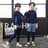 Children's Two-Piece Long Sleeve Swimsuit - Quick Dry, Sun Protection, Ideal for Diving, Snorkeling, Surfing, Beach, or Hot Springs.
