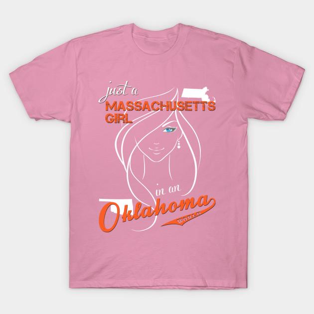 T Shirt Women Massachusetts Oklahoma Harajuku Print Kawaii Tshirt Summer Short Sleeve Female T-Shirt Top Tee