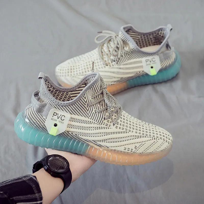 Men's Sneakers Spring and Summer Breathable Mesh Shoes All-match Casual Shoes Soft-soled Husband Shoes Teen Men's Shoes