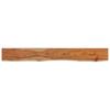 Wall Shelf 160 x 20 x 3.8 cm Rectangular Solid Acacia Wood with Natural Edge