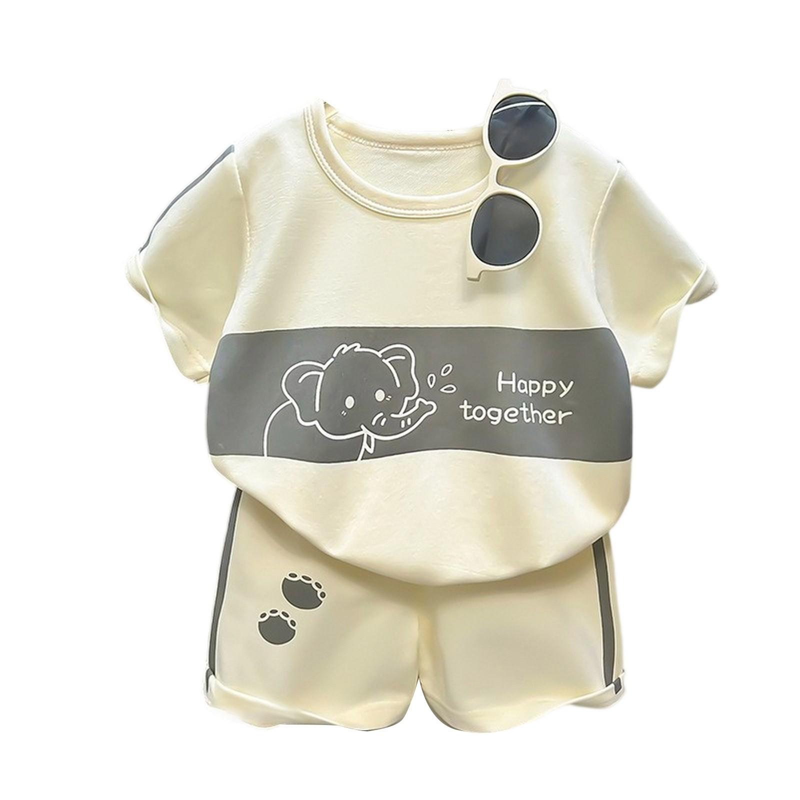 

Детский патриотический наряд - комплект из 2 предметов: короткий рукав и шорты для мальчика 90