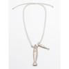 Silk Cord Necklace with Fish 04602615808