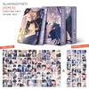 92pcs/set Anime Ye HuaJi Photo Cards Korean Comic Stickers Double-sided LOMO Greeting Card
