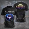 New Retro Rock Eagles Band 3d Print T-shirt Men Women Fashion Hip Hop Casual Short Sleeve Tops Tees Kids Tshirt Album Clothing