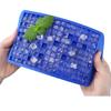 160 Grid Silicone Ice Tray Ice Cubes Foldable Ice Mold Breaker Grid Tray Small Square Mold Maker Silicone Mold