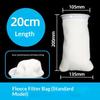 Reusable Aquarium Filter Bag With Frame Anti-Overflow Fish Tank Filter Cotton Thickening High Density Fish Tank Filter Bag