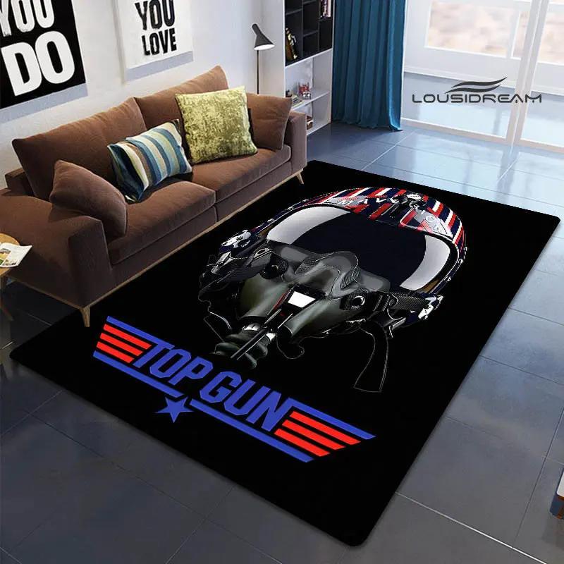 Classic Movie TOP GUN printed Carpet rugs for bedroom area rug living room carpet Outdoor carpet floor mats birthday gift