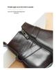 Men's Chelsea Boots 2025: Genuine Leather, Height-Enhancing, Thick Sole Martin Boots for Autumn/Winter