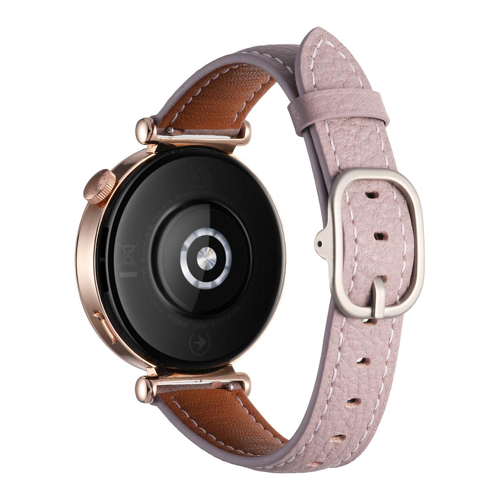 18mm Watch Band For Huawei Watch GT 5 Pro 42mm/GT 5 41mm/GT 4 41mm/Garmin Venu 3S ,Genuine Cow Leather Smartwatch Strap
