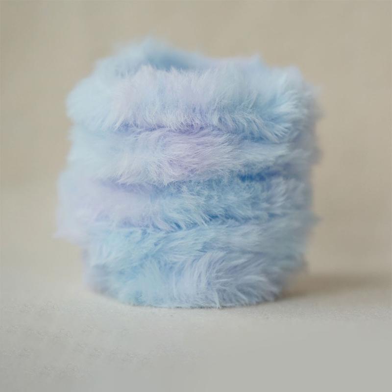 5Pcs 20mm Imitation Rabbit Hair Twist Stick For Gradient Color Plush Twist Stick DIY Fluffy Doll Gifts Crafts Materials