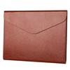 A4 Imitation Leather Business File Bag - Large Capacity Briefcase with Customizable Enterprise Logo