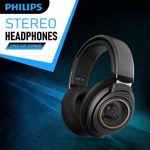 PHILIPS Over-Ear Open-Back Stereo Headphones, Wired, with Detachable Audio Jack, Studio Monitor Headphones for Podcasting, DJing, Music, Piano, and Gu
