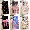 Gänseblümchen Schleifenmuster Schmetterling Blume Kirsche Rückseite Abdeckung Für Xiaomi 13T Pro Mi 13 13pro Handyhülle Stoßfest Weiches Silikon Gehäuse