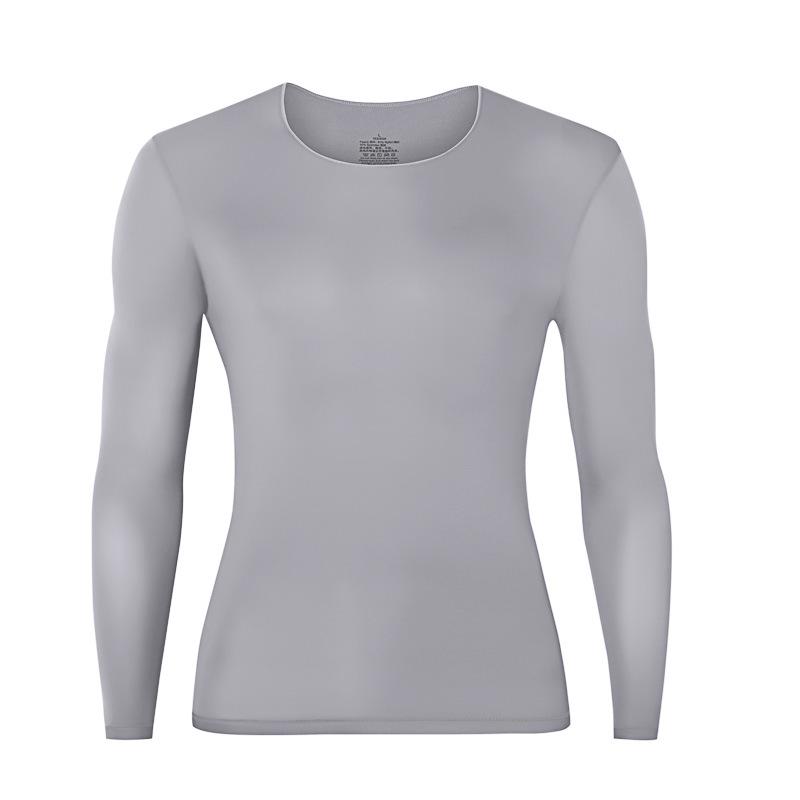 Men's Hyaluronic Acid Moisturizing Warm Base Layer Set - Long Sleeve Top & Pants for Autumn
