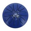 Mini Steel Tongue Drum 4 Inch 8 Notes Carbon Steel Metal Hand Drum with Drumstick and Music Book