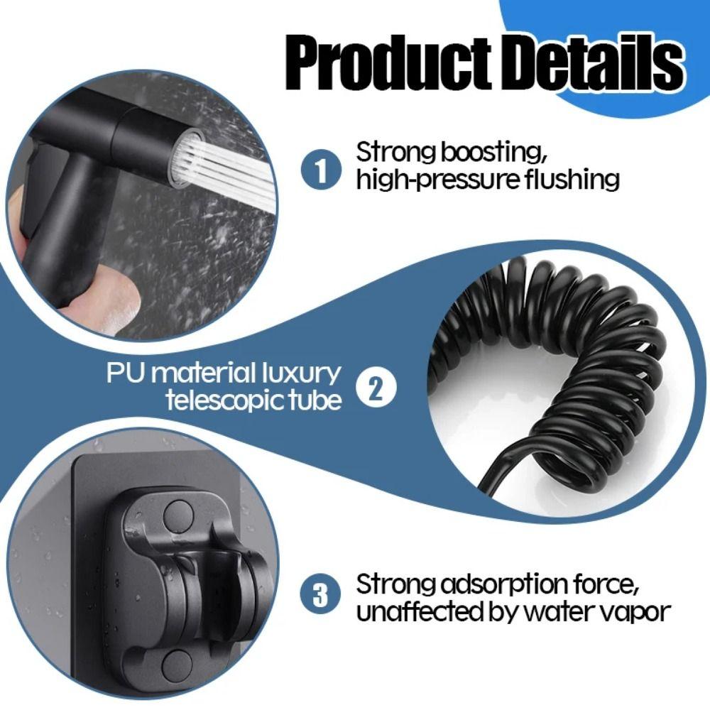 Flexible Hose Toilet Sprayer Heads Adjustable Women Washer Sprinklers  Bathroom