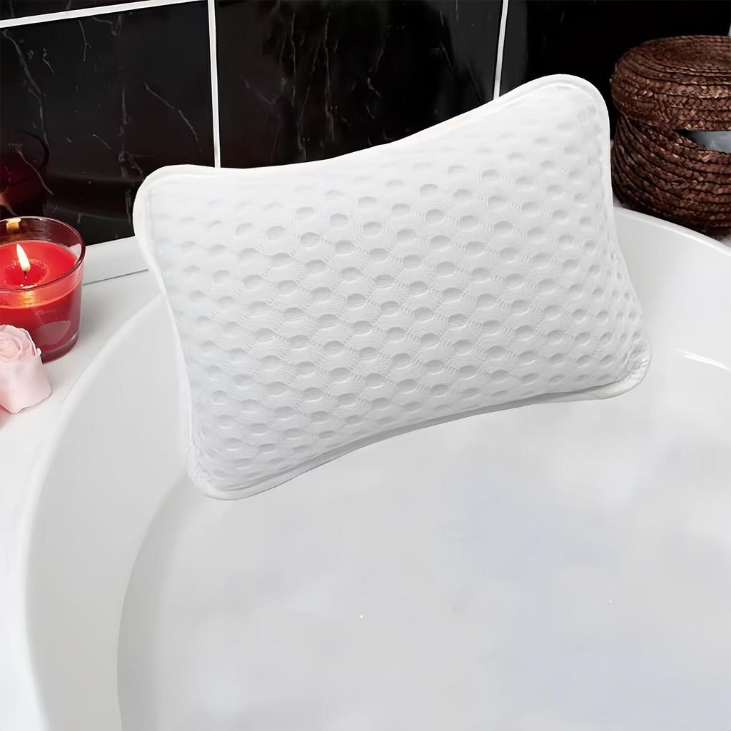 Bathtub Pillow Neck Support Suction Cup Headrest Bathtub Pillows For Head And Neck For Women Men Mother Father Him Her Friends
