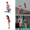 1/64 Figure Tiny People Proposal Scene Movie Character Miniature Model Resin Doll Handpainted for