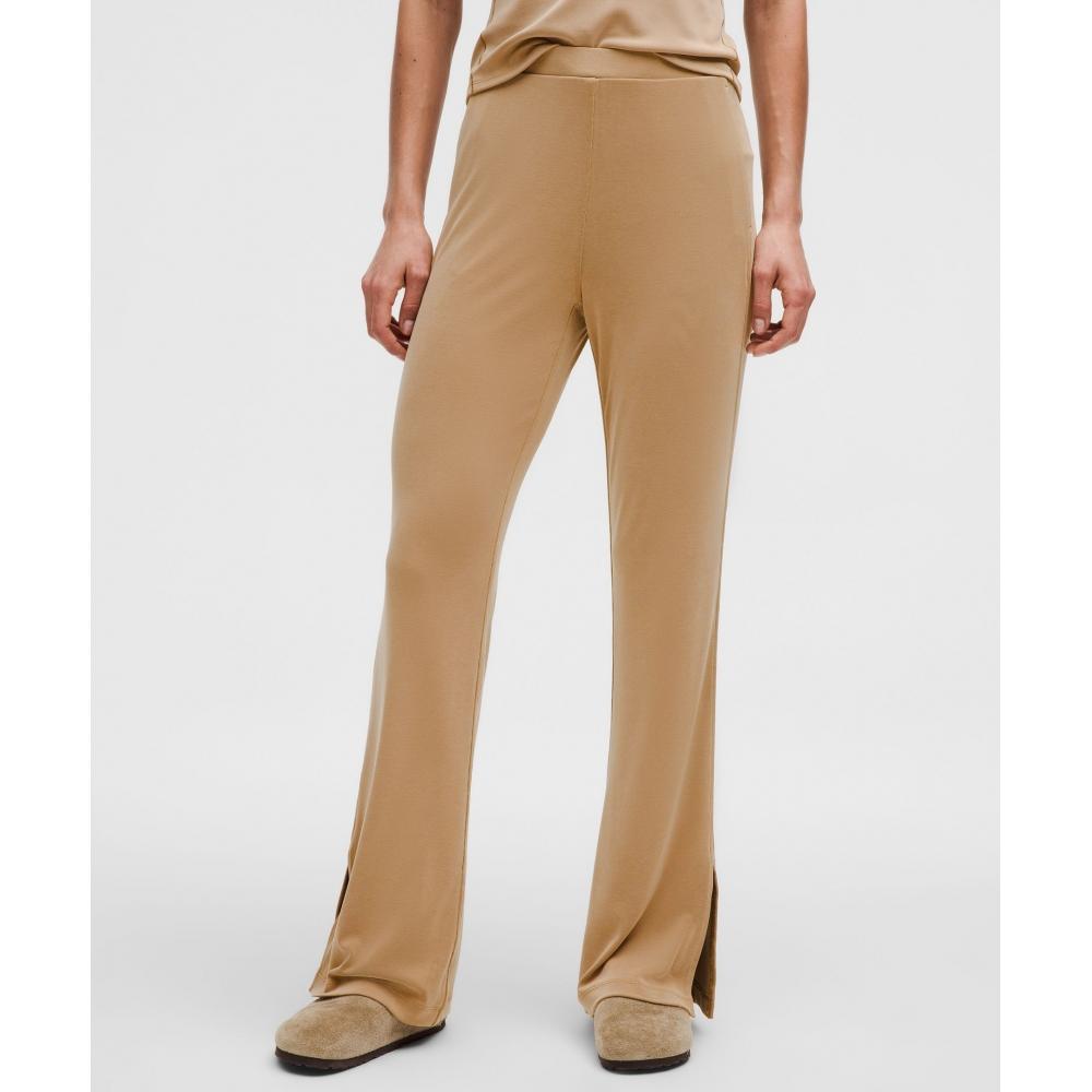 

Lululemon Расклешенные брюки Softstreme Drapey, цвет загара Filbert XXXS
