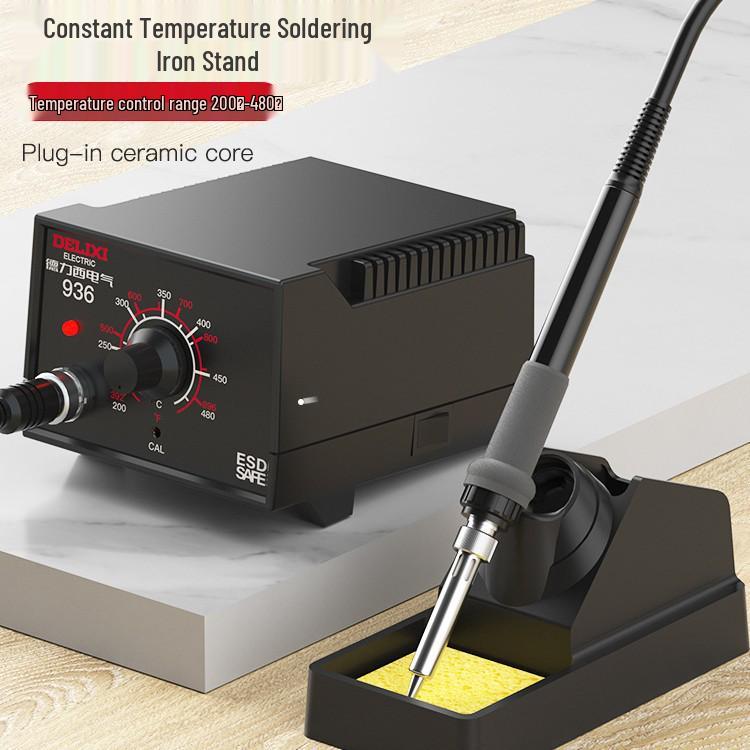 DELIXI Adjustable High-Power Electric Soldering Iron for Home Repairs
