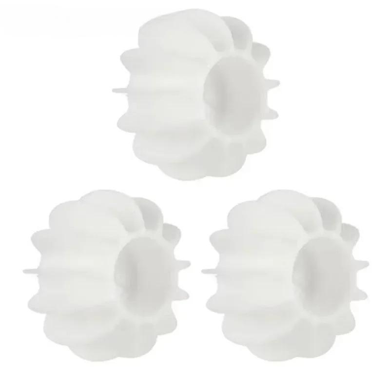 1/3/5CPS Laundry Ball Reusable Silicone Clothes Hair Cleaning Tools Pet Hair Remover Washing Machine Cat Hair Catcher Laundry Ball