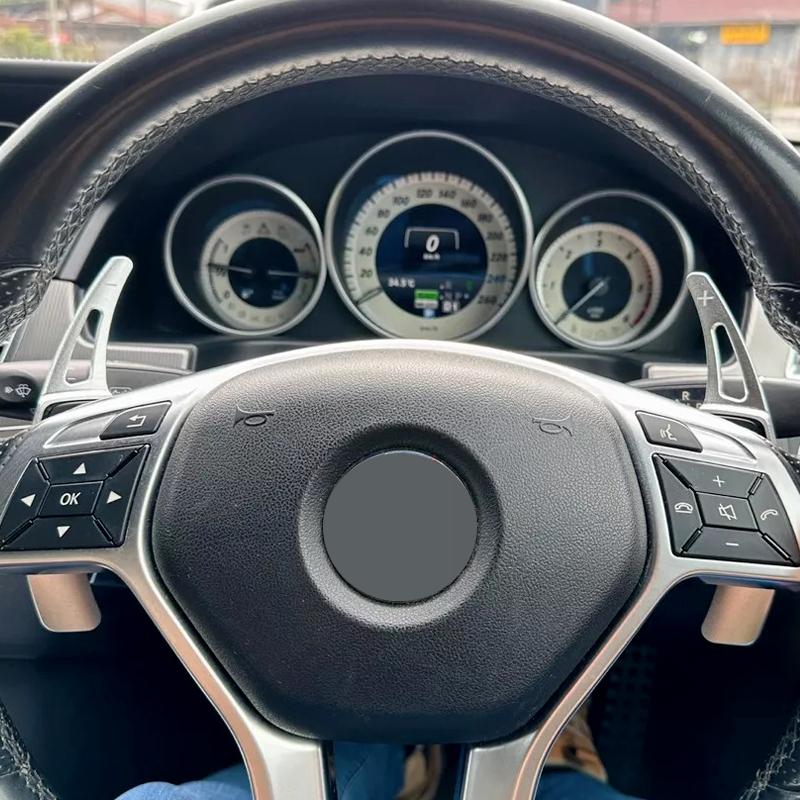 For Mercedes-Benz A Class A180 A200 A220 A250 W176 2013-2015 Car Steering Wheel Shift Paddle Aluminum Alloy Car Styling Extender