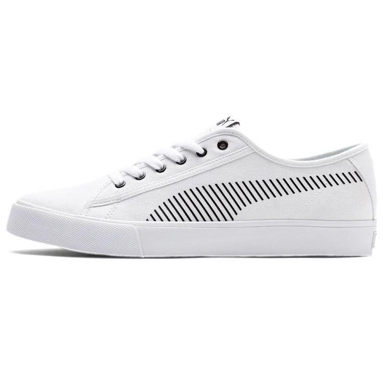 PUMA Bari White Black Men s 369116-13 EU 35.5