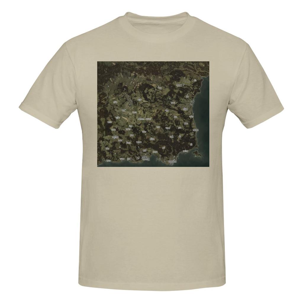Funny Day Z Map Unisexs Printed Tshirt Unisex T Shirtclothing