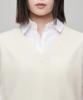MUSINSA STANDARD WOMAN Women'S Lambswool Knit Vest [Ivory]