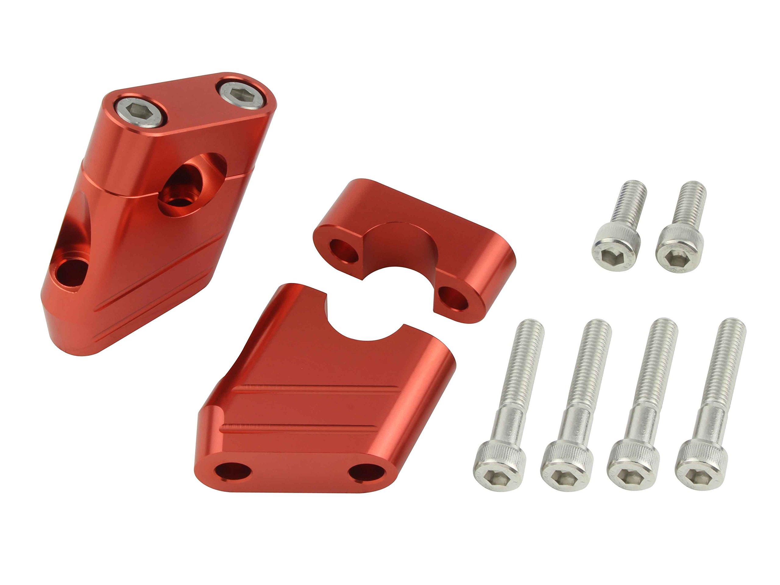 POSH FAITH Motorcycle Supplies Super Bike Position Handle Bracket Deep оранжевый