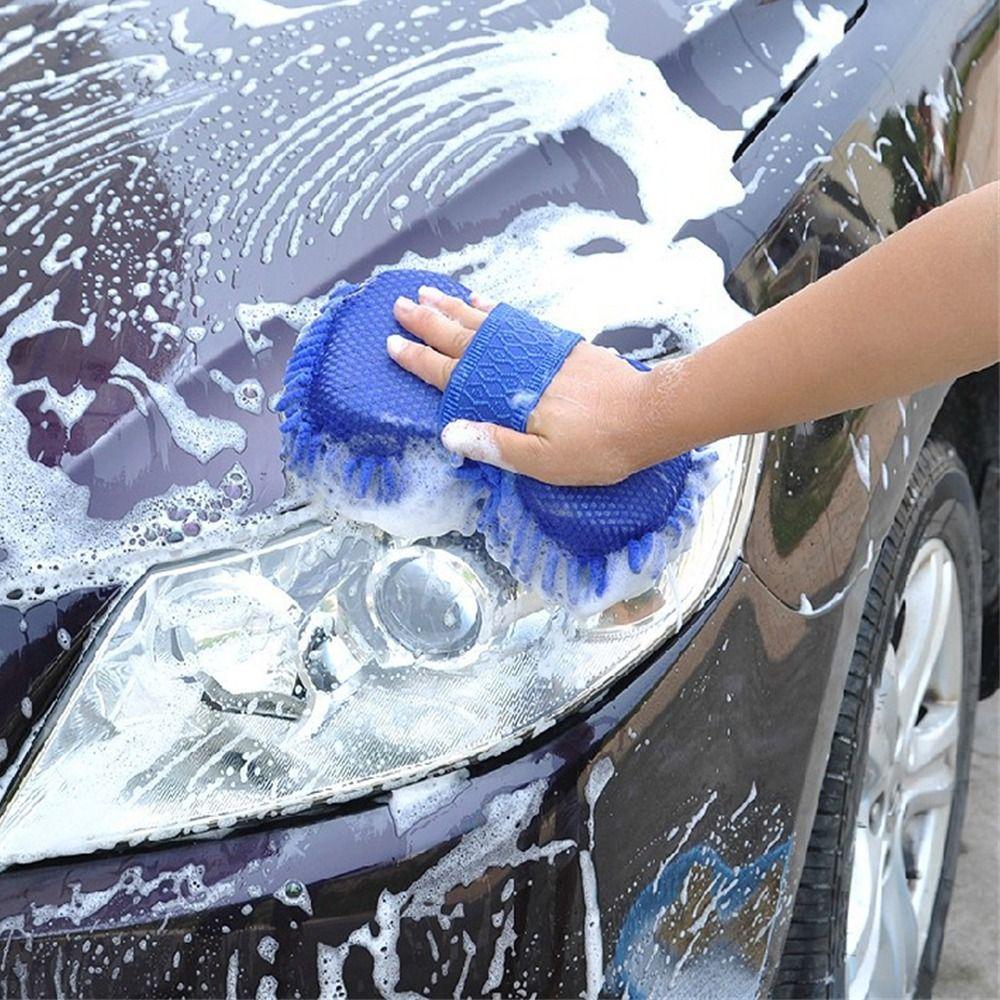 New Car Wash Car Wash Sponge Sponge Car Cleaner Washing Towel Microfiber Chenille Styling Accessories