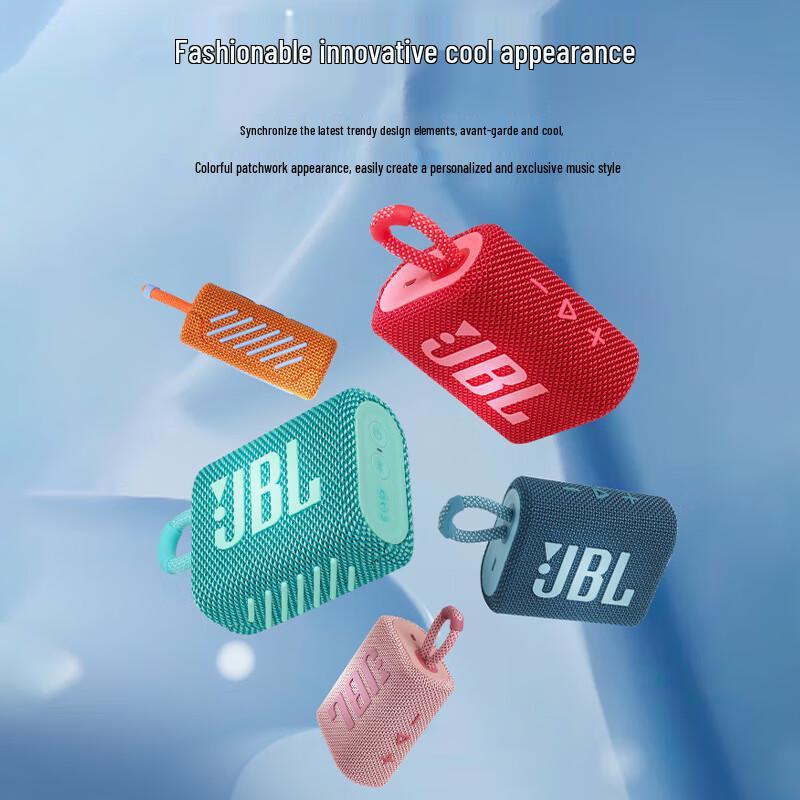 JBL GO3 Portable Bluetooth Speaker