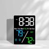 Multifunctional Alarm Clock with Temperature & Humidity Display - Model 5508