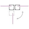 Retractable Side Awning Black 100 x 1000 cm
