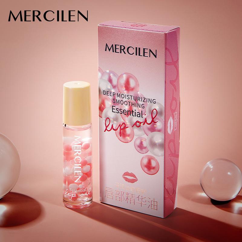 MERCILEN Moisturizing And Smooth-Looking Lip-Care Essence Oil 10g - Hydrates, Moisturizes, Anti-Wrinkle And Firming