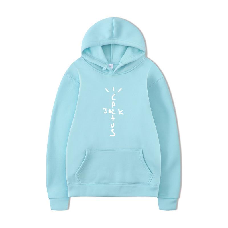 Hot Sale European and American Singer Travis Scott Casual Hooded Sweater Couple Hoodie