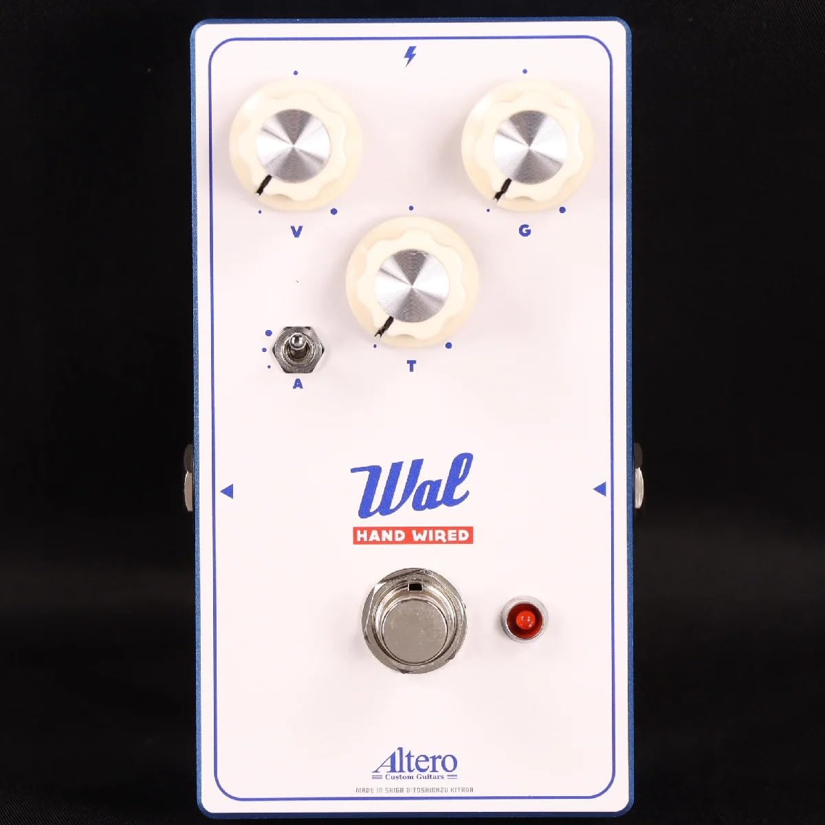 

Altero Custom HAND WIRED Saturation Overdrive Booster Guitars/Wal-Overdrive-
