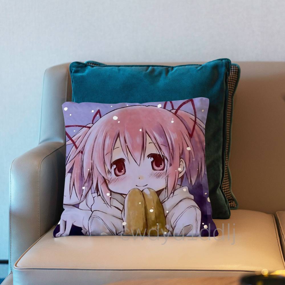 New Puella Magi MMadoka Magica Pillowcases Cute Funny Pillow Case For Wedding Party Home Decor Comfy Pillow Cover