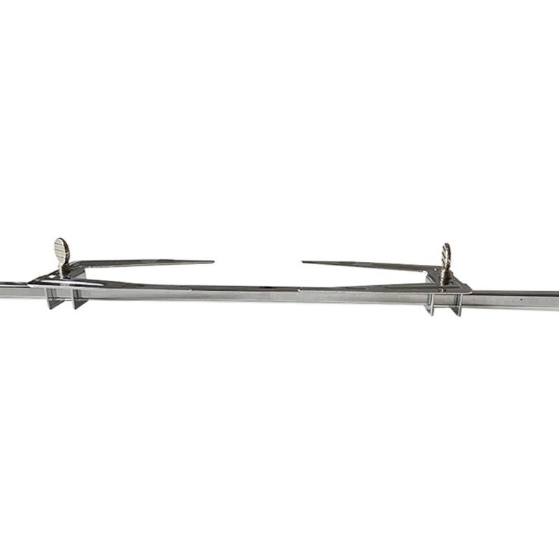Edelstahl Hähnchenbraten Gabel Drehbar Backen Brathähnchen Gabel BBQ Hähnchen Gabel für Outdoor Grills
