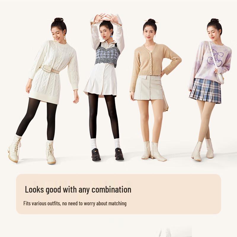 Urban Lady Slimming Sheer Velvet Tights