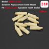 Fit Frasaco AG3 Typodont Dental Teeth Model Full teeth 32Pcs Screw-in Practice Filling Soft Gum Gingivae Teeth Training Teach