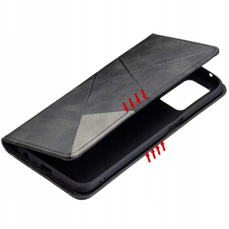 Zaps Origami Realme 8/8 Pro Czarny