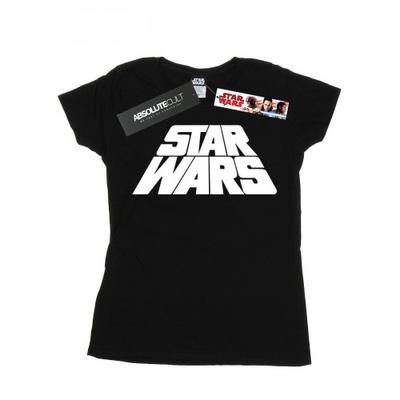 Damen/Damen Retro Logo Baumwoll-T-Shirt