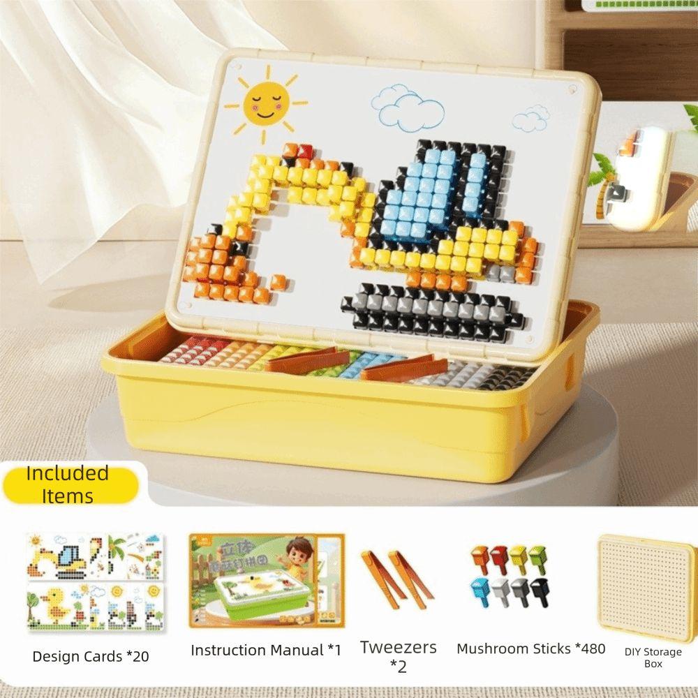Konzentrationstraining Steckenpuzzle Brettspiel Pilznagel Puzzle Brettspiel Geburtstagsgeschenke