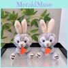 Lovely Starry Rabbit Plush Doll Keychain Vibrant Colors Perfect For Collectors