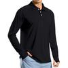 Men's Raglan Long Sleeve Golf Shirt UPF 50+ Lightweight Shirt