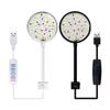 360 ° Rotation Adjustment Imitation Sunlight LED Fish Tank Clip Light High Brightness Energy-saving USB Water Grass Light